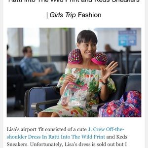 Tropical dress worn of “girls trip” movie 2017